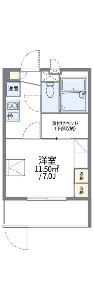 レオパレスＩＭＡＧＯⅢ 間取り