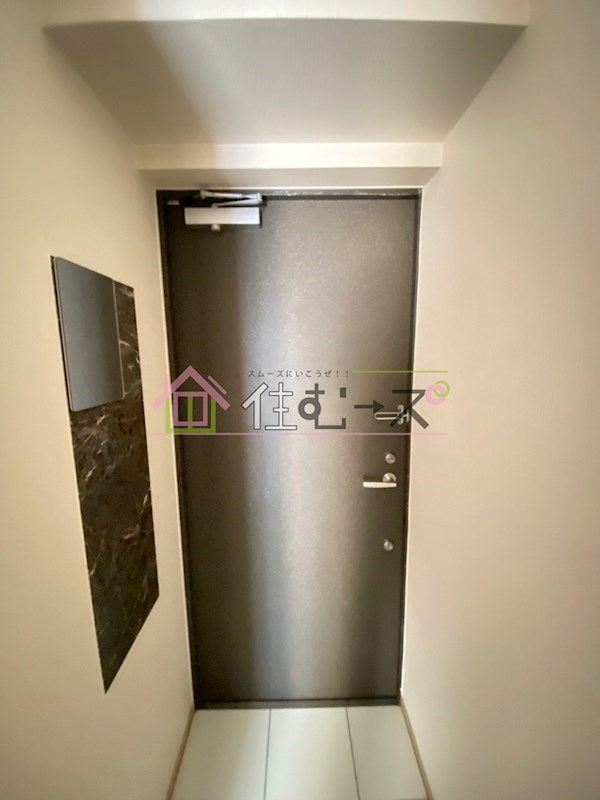 レジュールアッシュ谷町 玄関