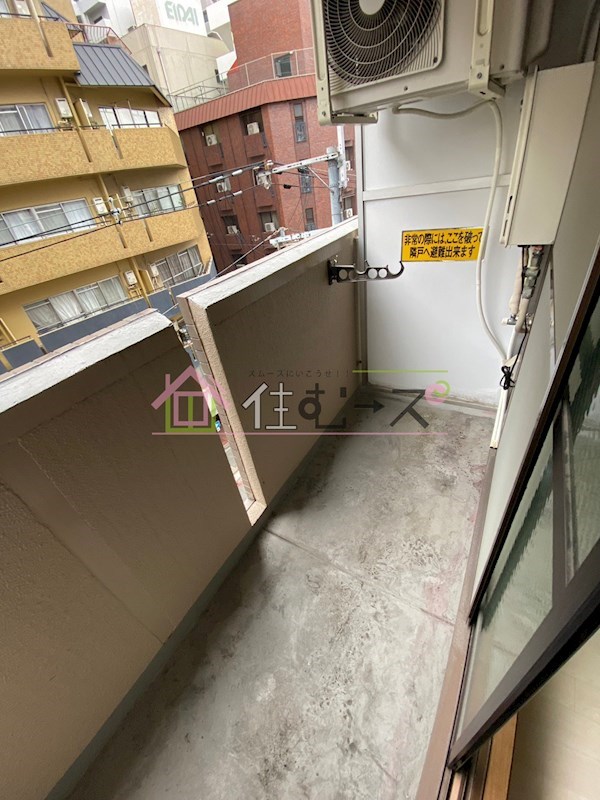 ドエル南堀江1番館 ベランダ