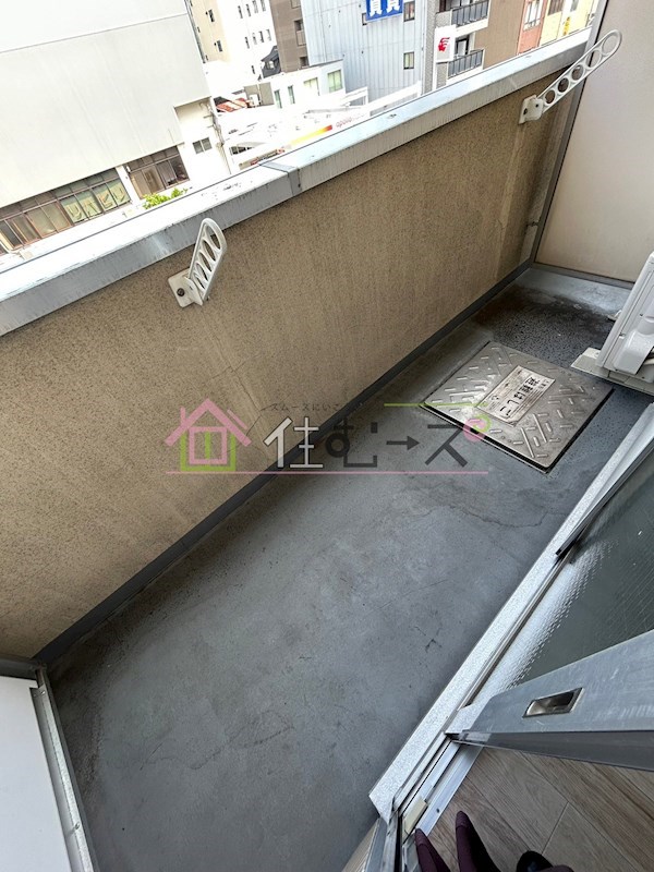 サンクール松屋町 ベランダ