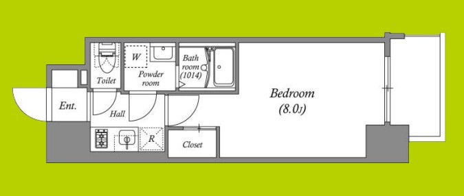 アドバンス大阪シック 間取り