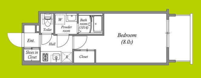 アドバンス大阪シック 間取り