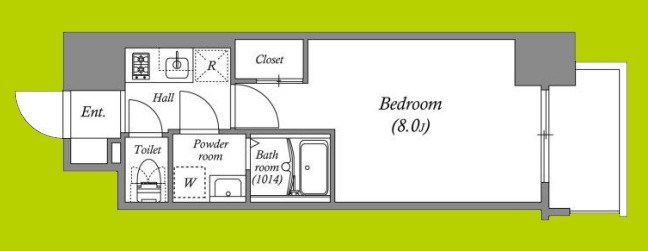 アドバンス大阪シック 間取り