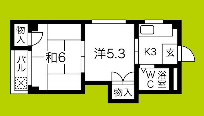 リバティ新森 間取り