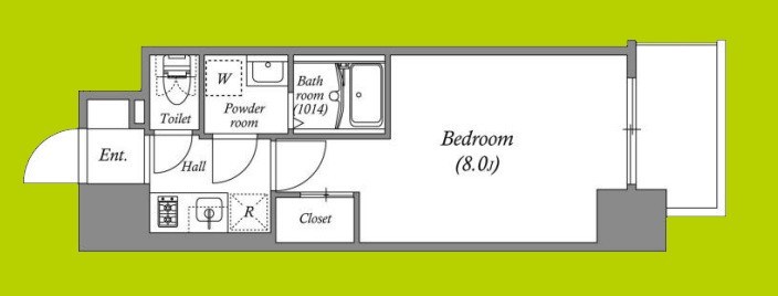 アドバンス大阪シック 間取り
