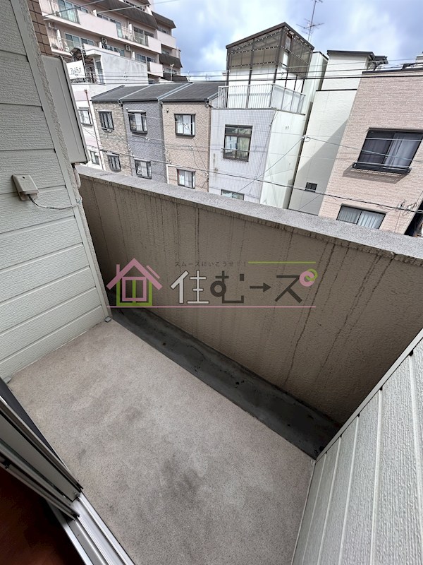 高殿マンション ベランダ