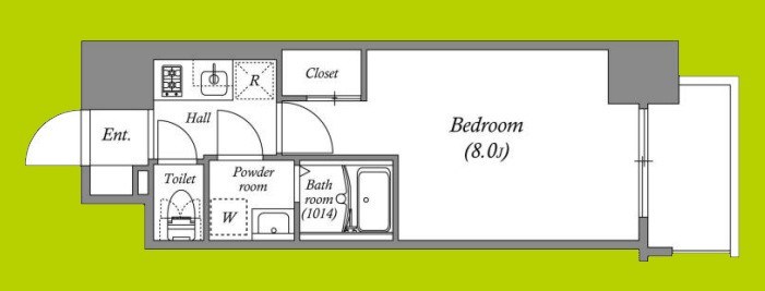 アドバンス大阪シック 間取り