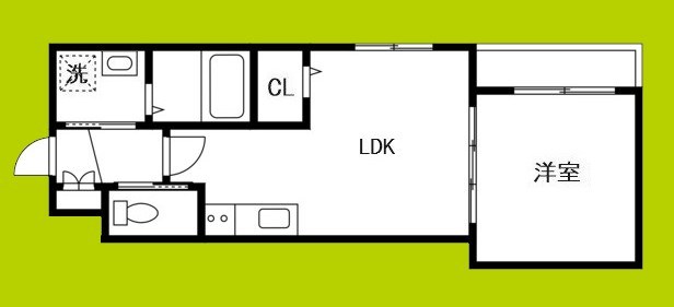 GRANDIR岸里 間取り