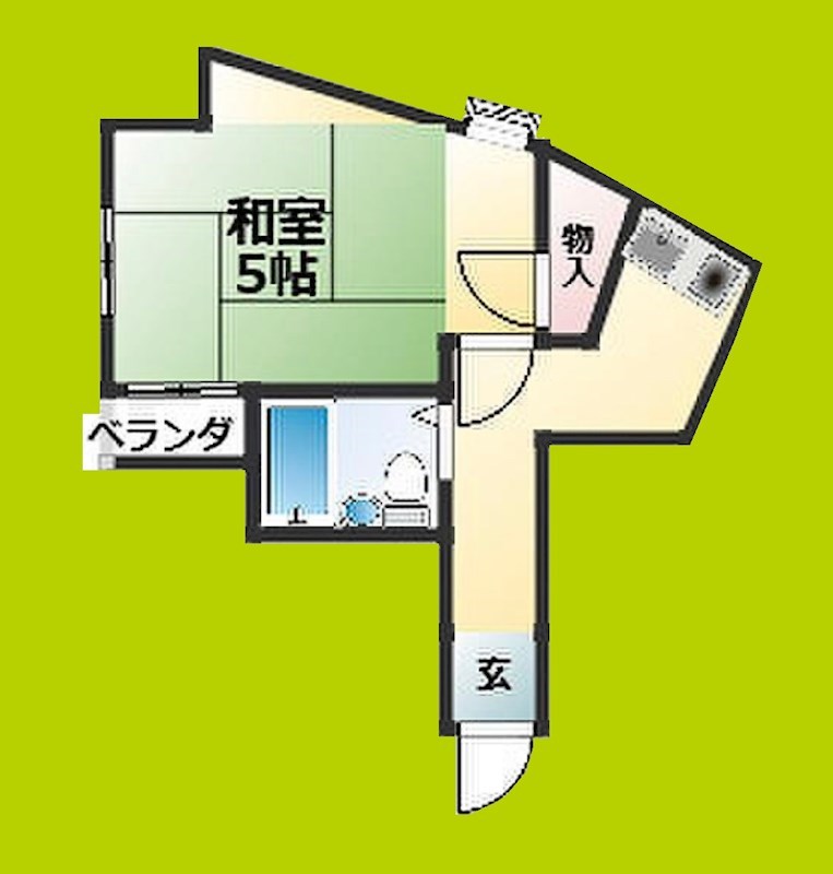 新宿津石ビル 間取り