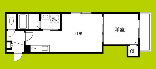 GRANDIR岸里 間取り