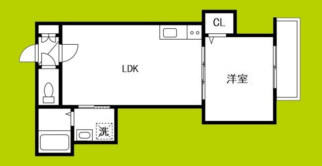 GRANDIR岸里 間取り