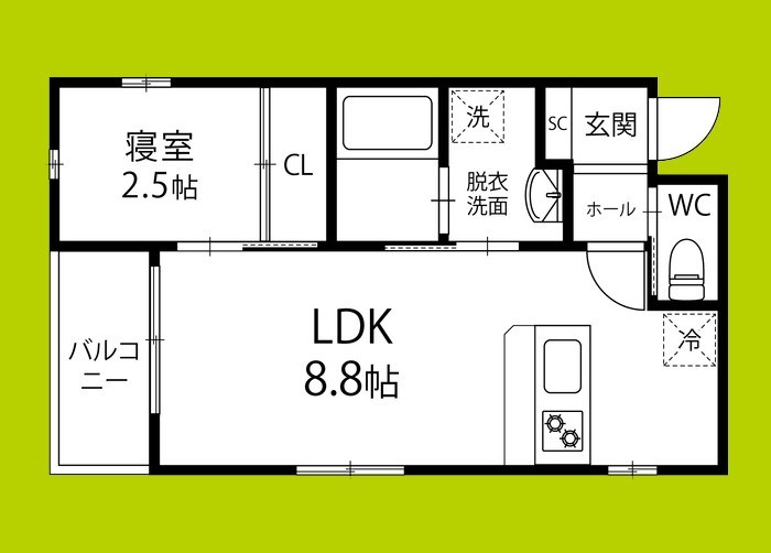 Rico豊中春日 間取り