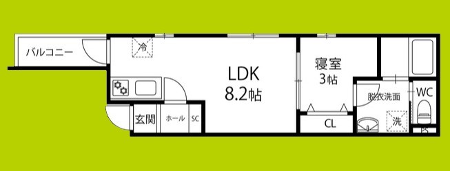 Rico豊中春日 間取り