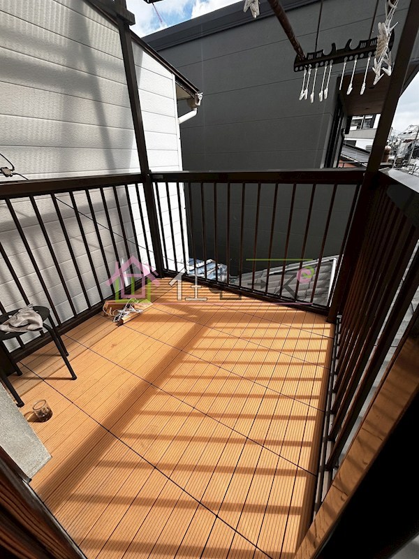 西成区梅南1丁目戸建 ベランダ