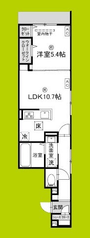 ル　トレフル 間取り
