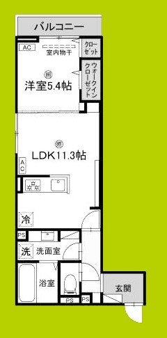 ル　トレフル 間取り