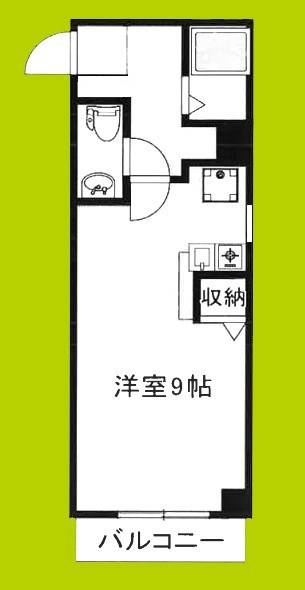 サンハイツ岸里 間取り