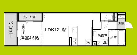 Field court 間取り