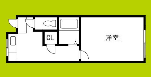 千本中ハイツ 間取り