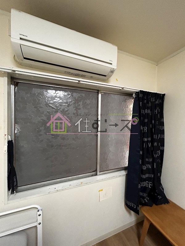 千本中ハイツ ベランダ