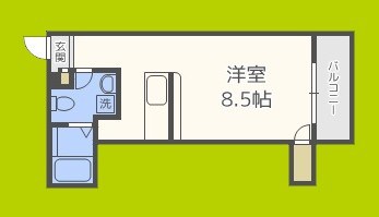 フェリオ南津守 間取り