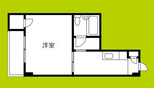 白樺ハイツ清水Ⅱ 間取り