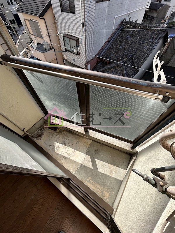 コンフォート今津 ベランダ