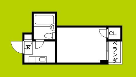 白樺ハイツ清水Ⅱ 間取り
