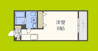 フェリオ南津守 間取り