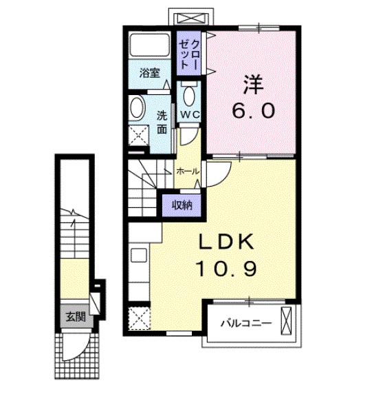 アップヒル　ロジェ 間取り
