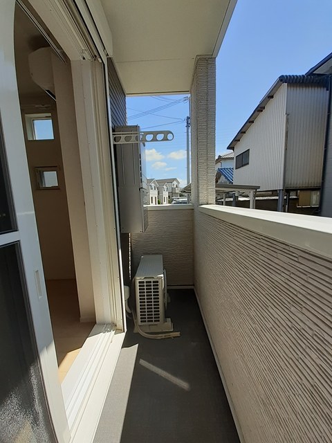 カルム・メゾン北館 ベランダ