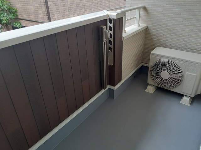 フォンテーヌ逆瀬川 ベランダ