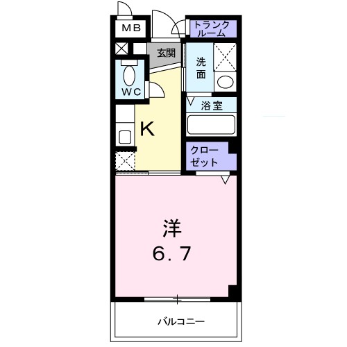 サニーハウス小戸 間取り