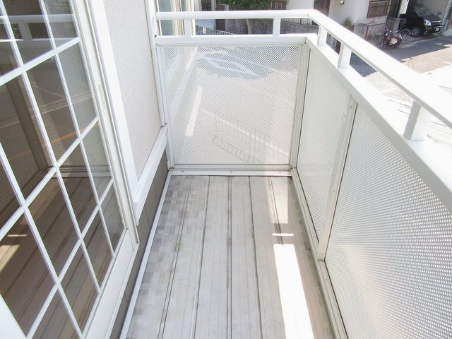 ファミール花屋敷 ベランダ