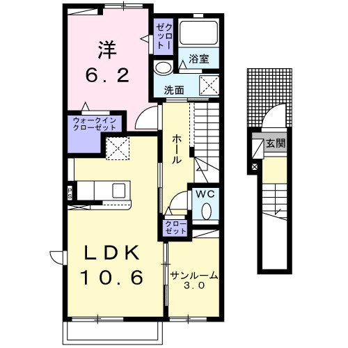 コート　ド　ブラン 間取り