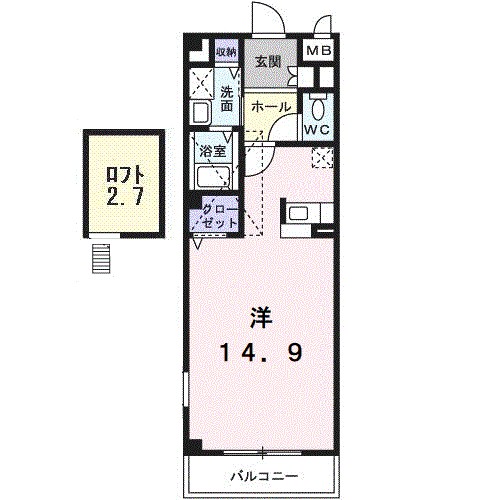 カーサ・エル・タカミヤ 間取り