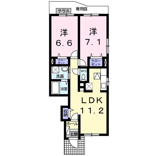 デスパシオ　ブリッサ 間取り