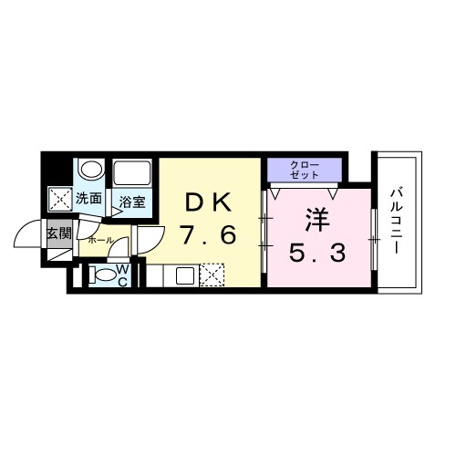 ウィングコート天王寺 間取り