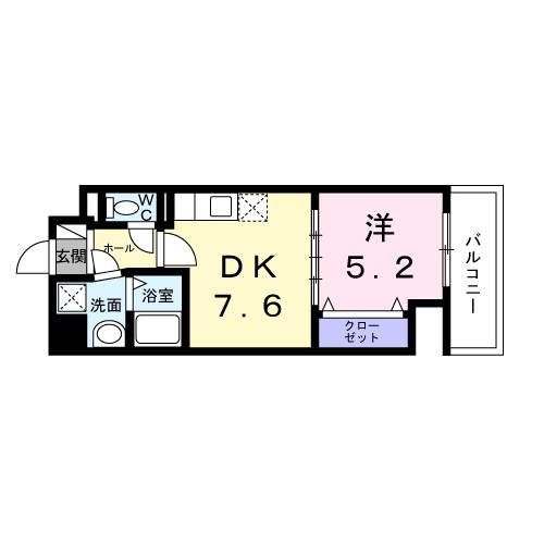 ウィングコート天王寺 間取り