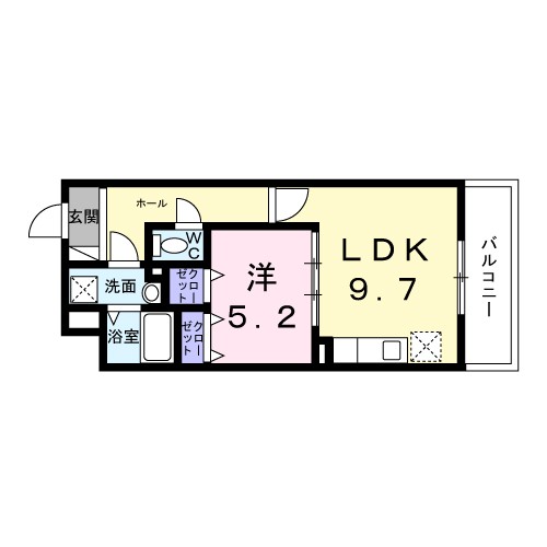 ウィングコート天王寺 間取り