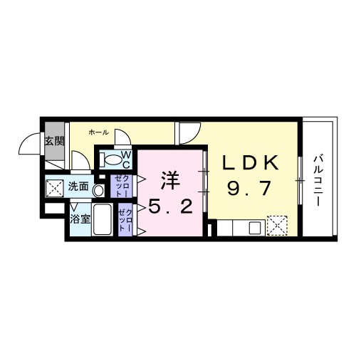 ウィングコート天王寺 間取り