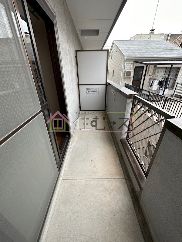 クレセール阿波座 ベランダ