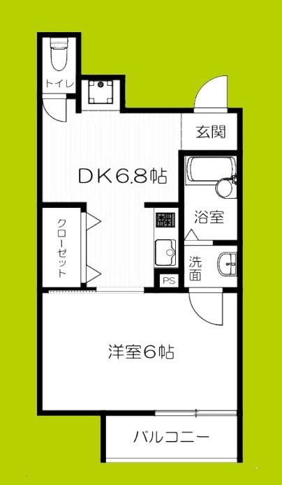 ニューライフ赤坂 間取り