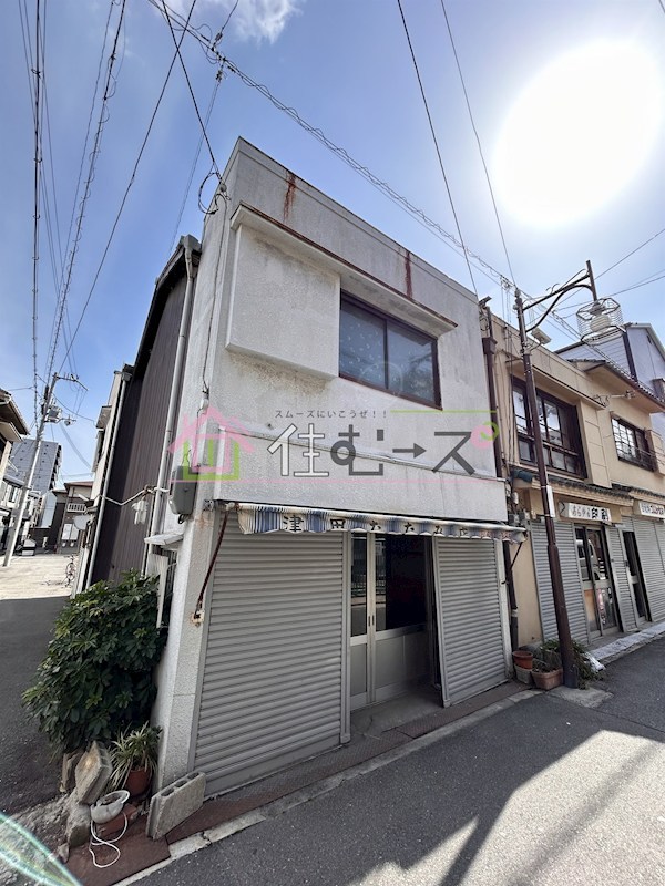 大今里２階建長屋店舗付住宅 外観