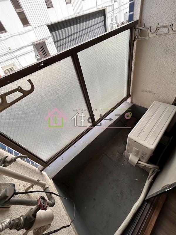 コーポウエスト神路 ベランダ