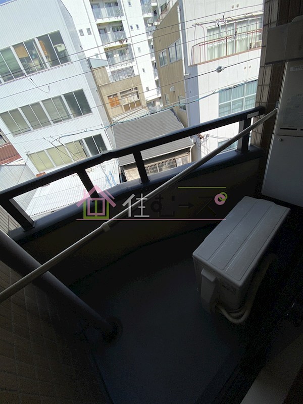 プライムコート天王寺大道 ベランダ