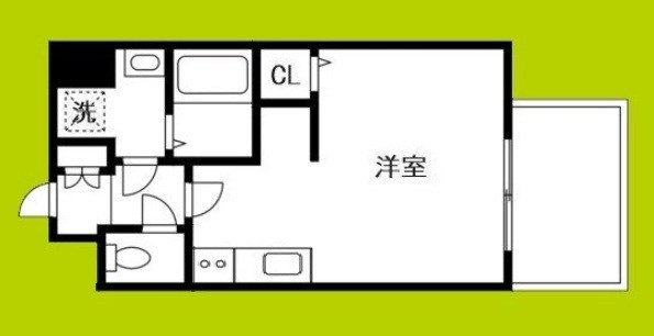 CREATO　CROWN天王寺 間取り