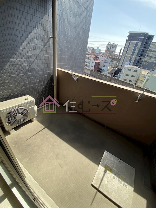 CREATO　CROWN天王寺 ベランダ