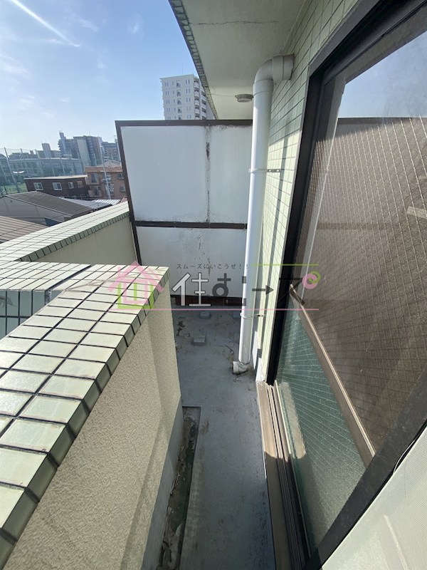 コーポイン美章園＆河堀口 ベランダ