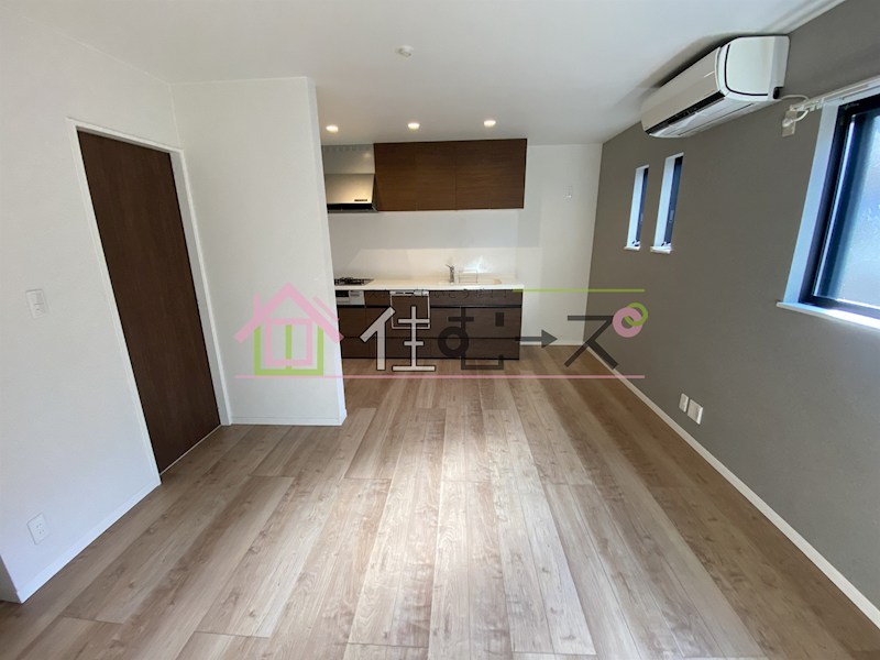 阿倍野区阪南町戸建貸家 リビング